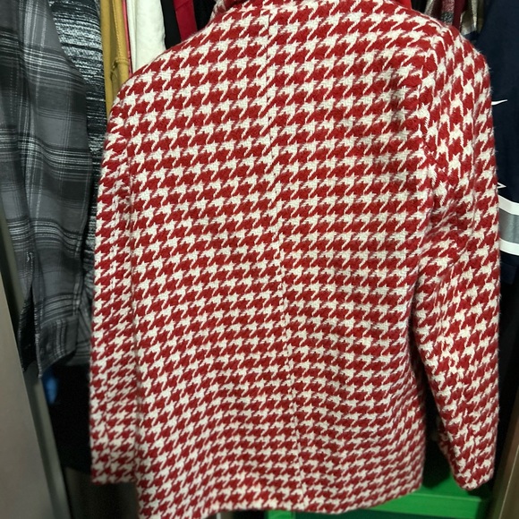 Missgiuded ladies suit jacket Red and White brand new - Picture 6 of 6